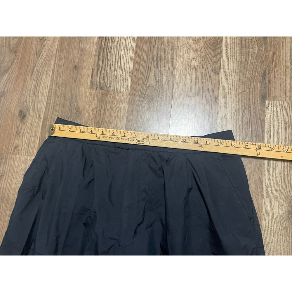 Dry JoY by Footjoy Pants, Men's Size Large, Black, Windbreaker, Side Zip Up - Picture 6 of 8